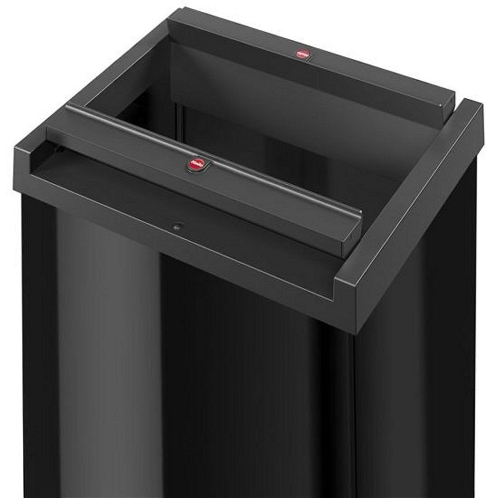 Hailo Big-Box Swing XL Trash Can 52 L Black