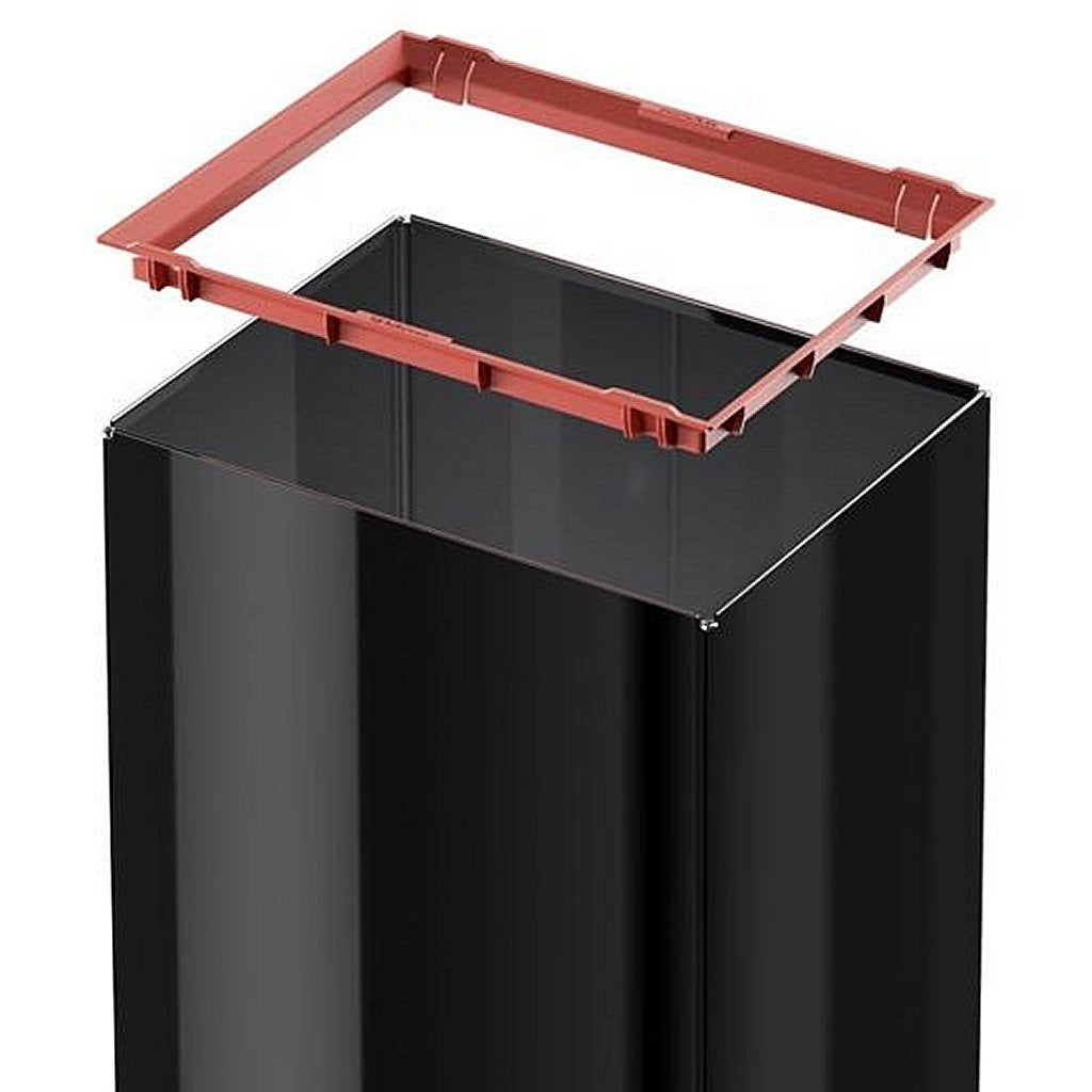 Hailo Big-Box Swing XL Trash Can 52 L Black