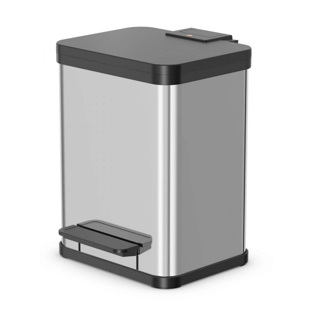 Hailo Öko Uno Plus M Pedal Bin 17 L Stainless Steel 0619-200