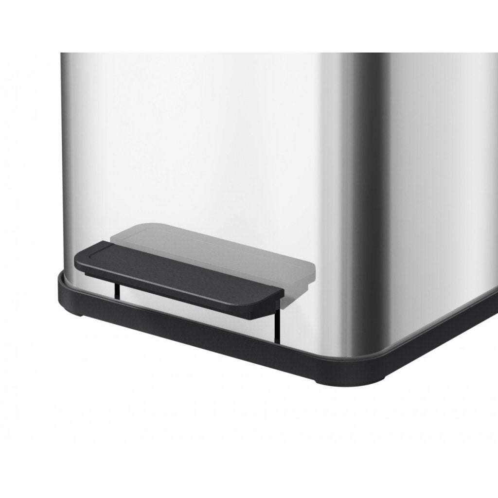 Hailo Öko Uno Plus M Pedal Bin 17 L Stainless Steel 0619-200