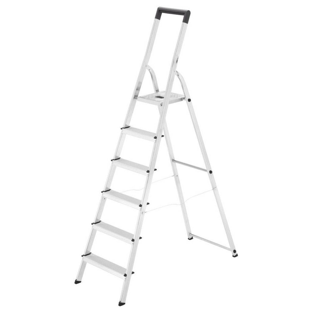 Hailo L40 Aluminium Household Ladder 6 Steps