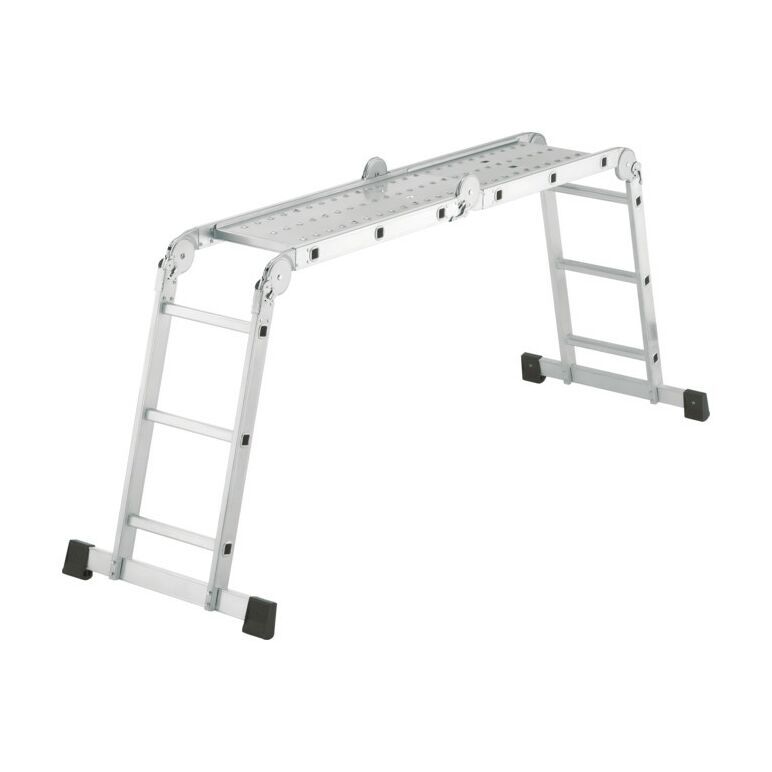 Hailo 7412-037 M60 Universal Aluminum Ladder 4x3M