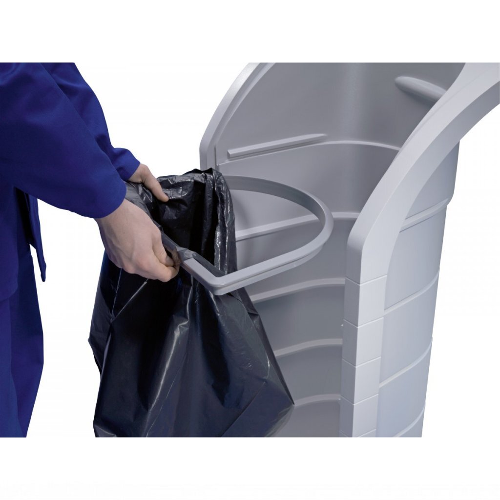Hailo 0912-060 ProfiLine WSB Design XXXL Waste Separator 120 L Grey