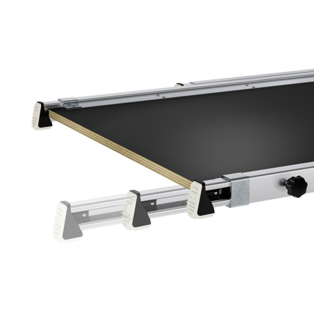Hailo 9940-301 TP2 Pro Step Platform Silver/Black - Max Load 150 kg