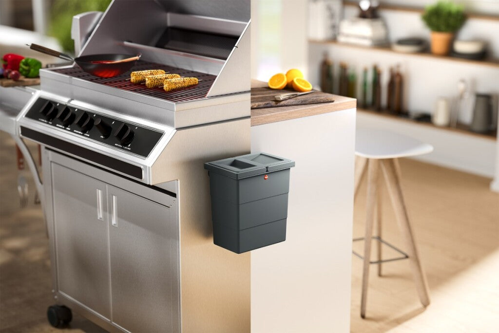 HAILO FlexBox S Multifunctional Waste Bin - 7 L Capacity - Ideal for Various Uses