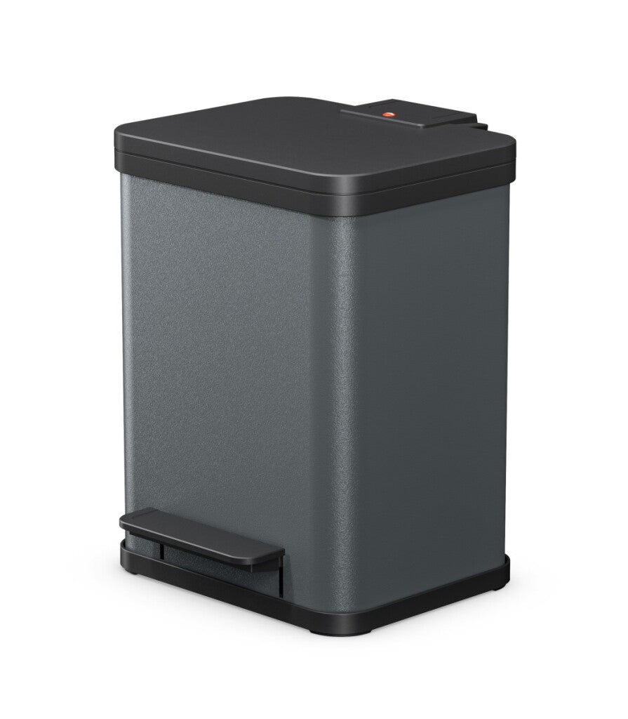 Hailo Oko Uno Plus M Pedal Bin 17 L Dark Grey