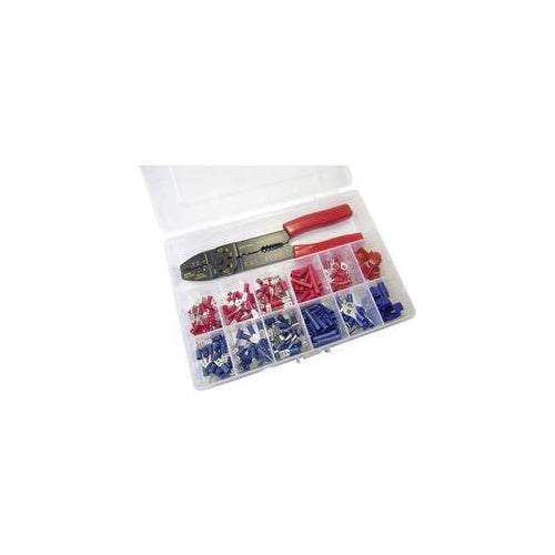 WKK 60349 Quetschverbinder-Sortiment 0.50 mm² 2.50 mm² Rot, Blau 1 Set (60349) afbeelding 1