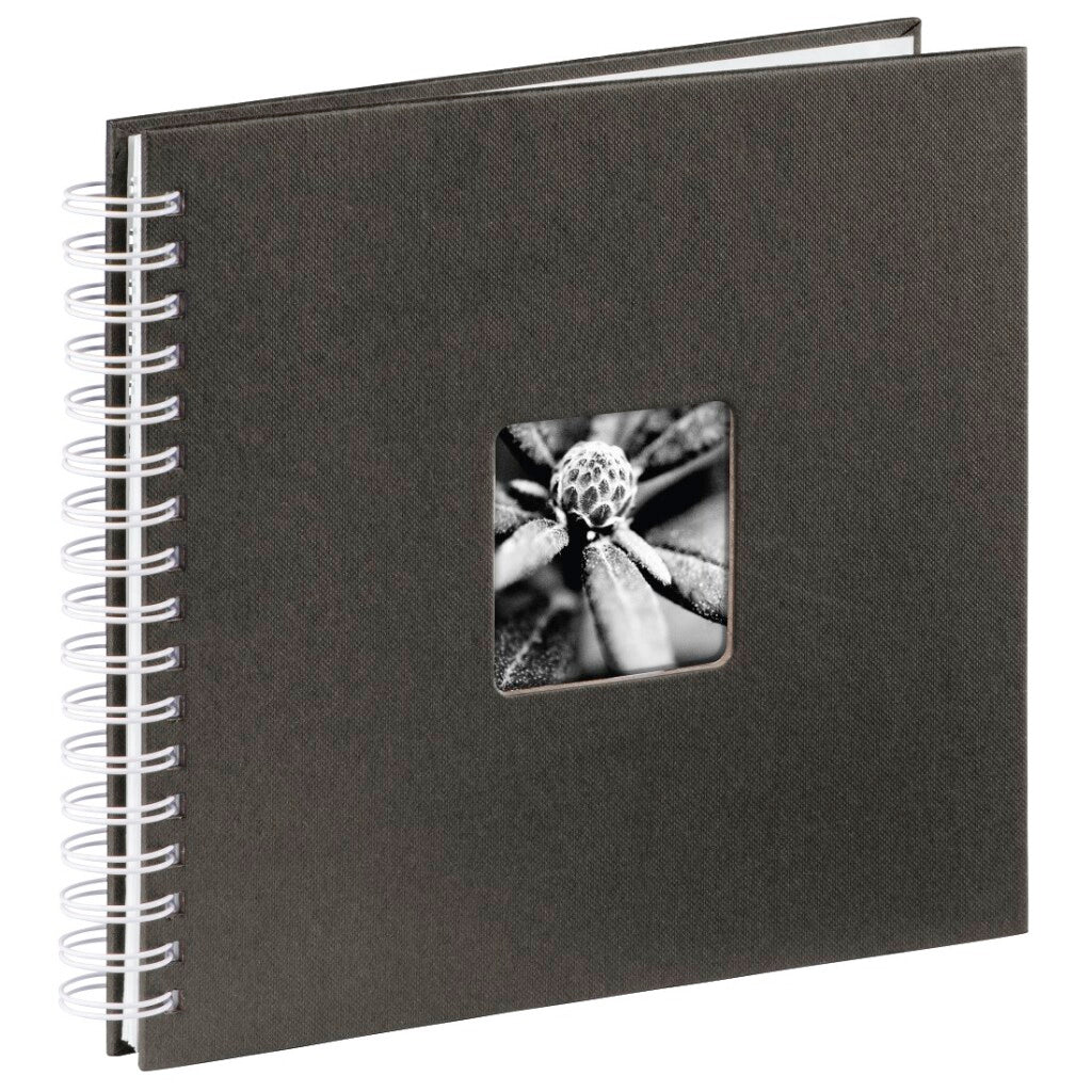 Hama Spiral Album Fine Art 28x24 cm 50 White Pages Black