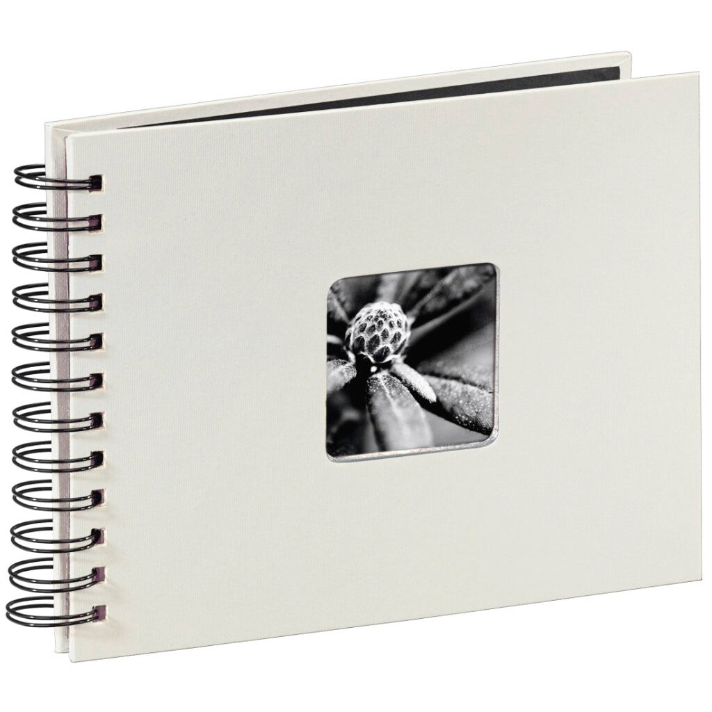 Hama Spiral Album Fine Art 24x17 cm 50 Black Pages Chalk