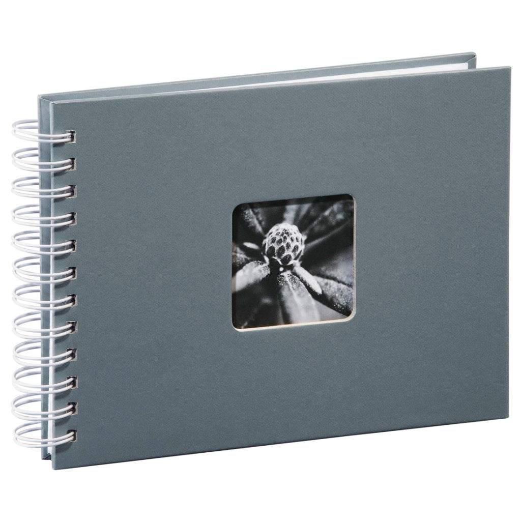 Hama Spiral Album Fine Art 24x17 cm 50 White Pages Grey