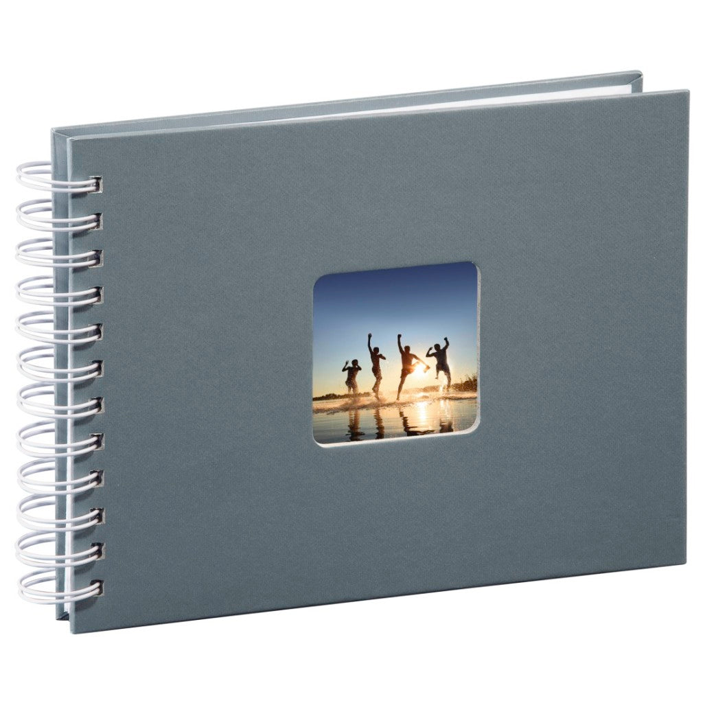 Hama Spiral Album Fine Art 24x17 cm 50 White Pages Grey