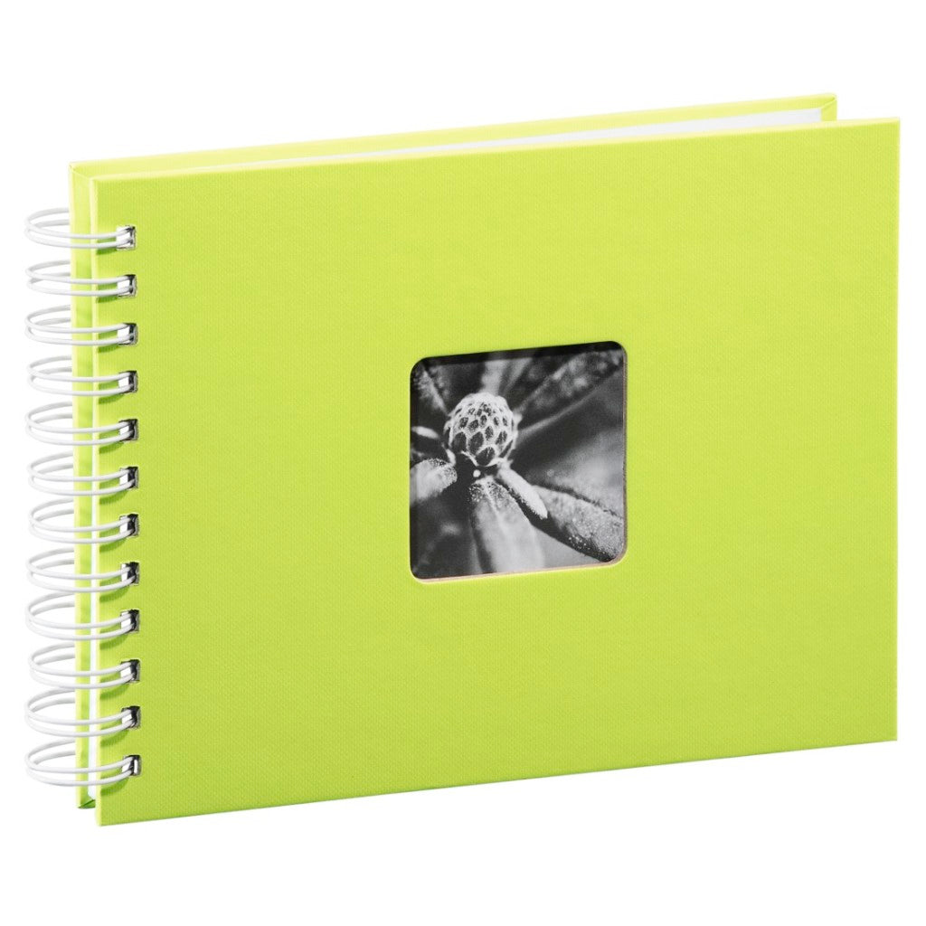Hama Spiral Album Fine Art 24x17 cm 50 White Pages Kiwi