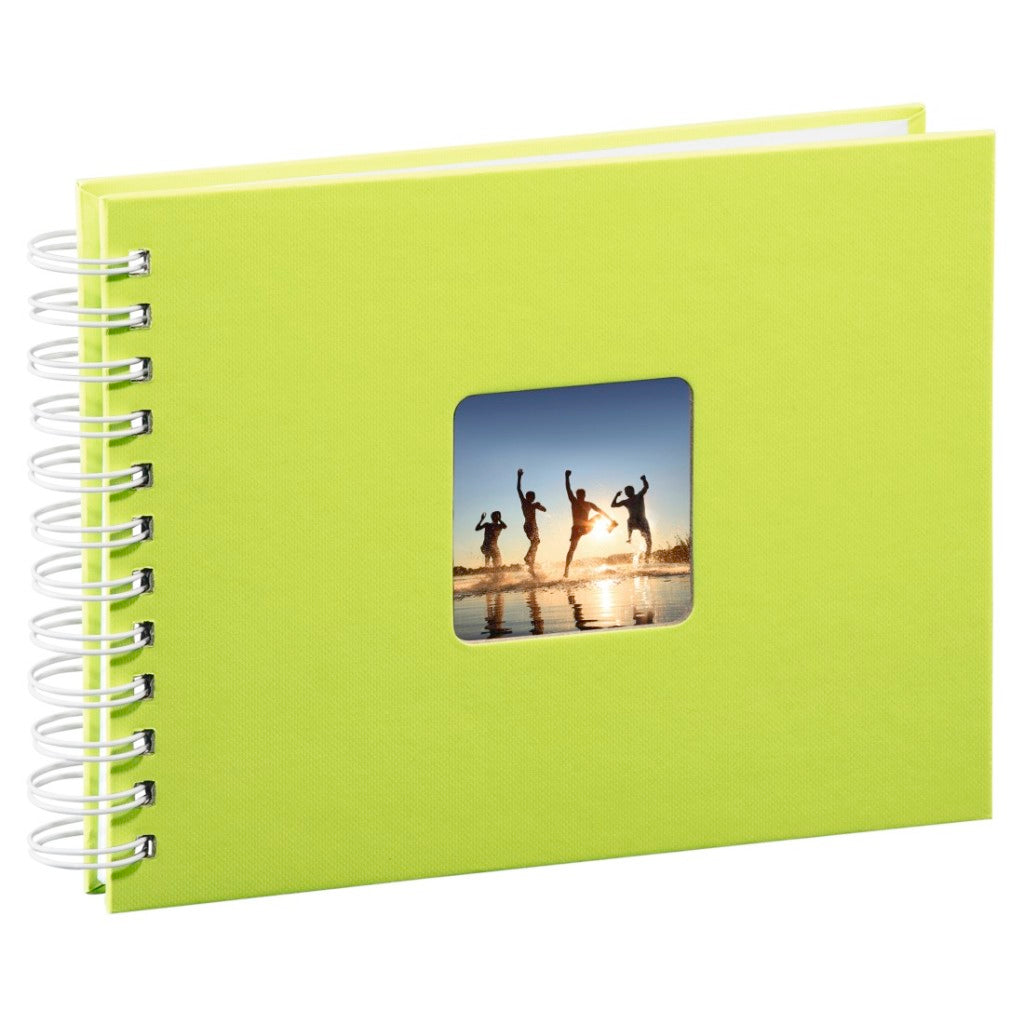 Hama Spiral Album Fine Art 24x17 cm 50 White Pages Kiwi