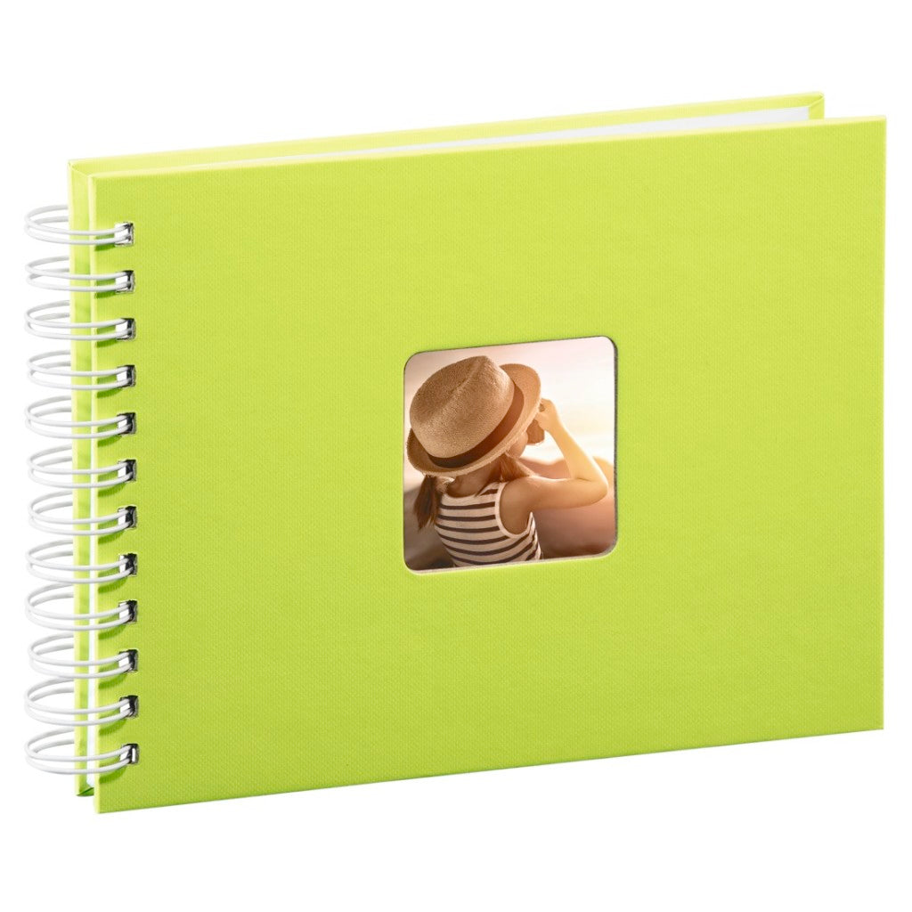 Hama Spiral Album Fine Art 24x17 cm 50 White Pages Kiwi
