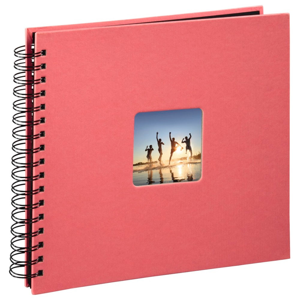 Hama Spiral Album Fine Art 28x24 cm 50 Black Pages Flamingo