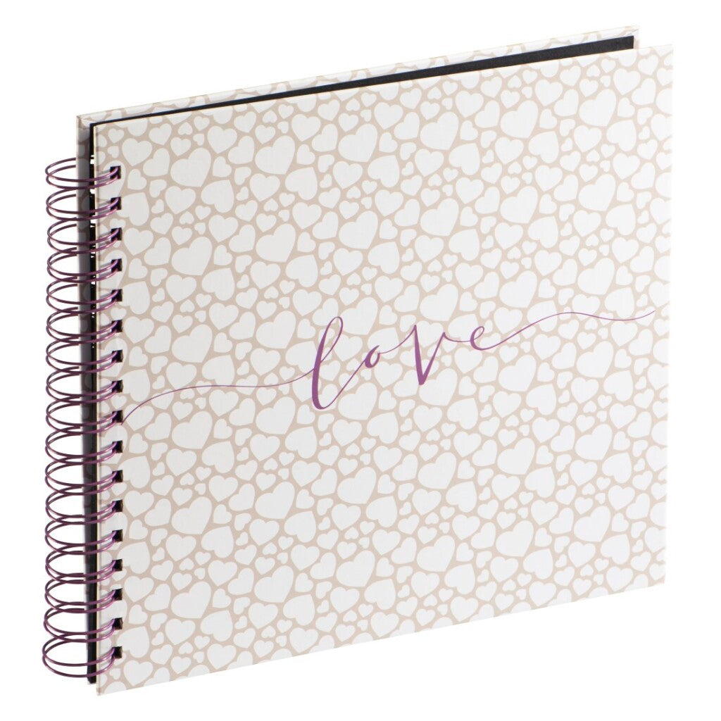 Hama Spiral Album Romance 28x24 cm 40 White Pages
