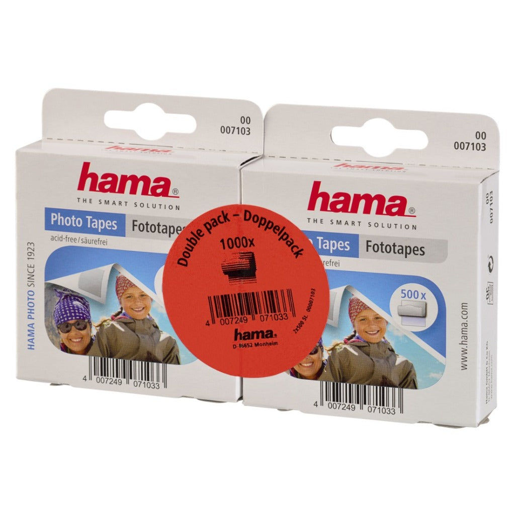 Hama Self-Adhesive Tape 2x500 2-pack