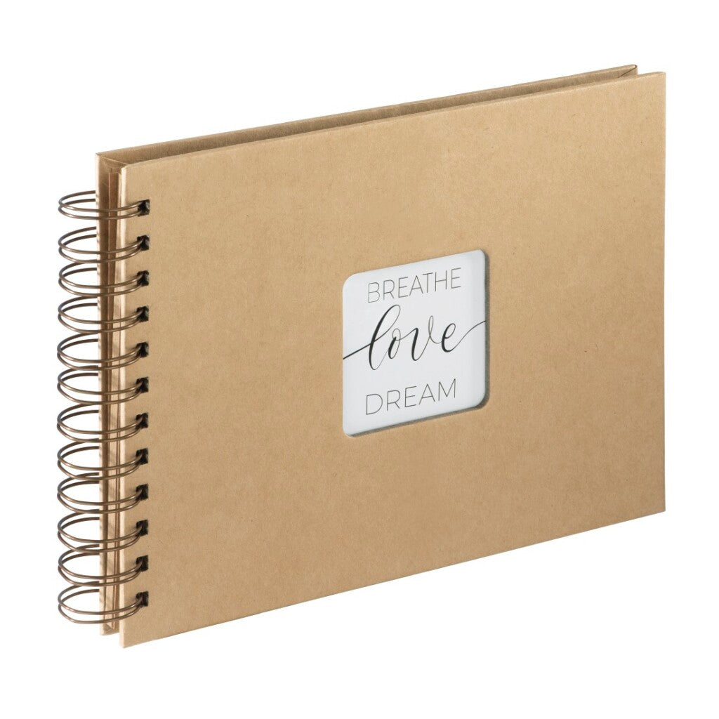 Hama Craft Spiral Album - 24 x 17 cm - 40 Kraft Paper Pages