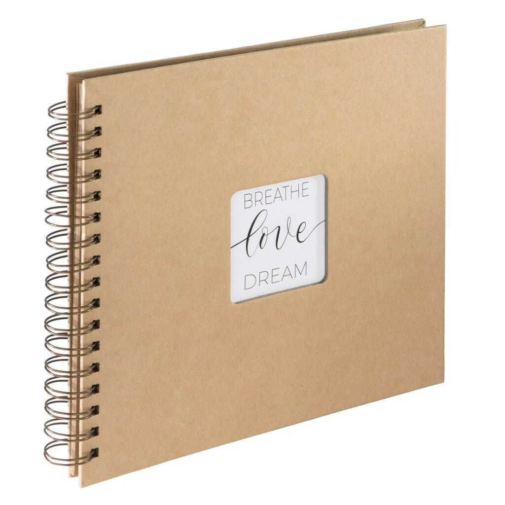 Hama Craft Spiral Album 28 x 24 cm 40 Kraft paper pages