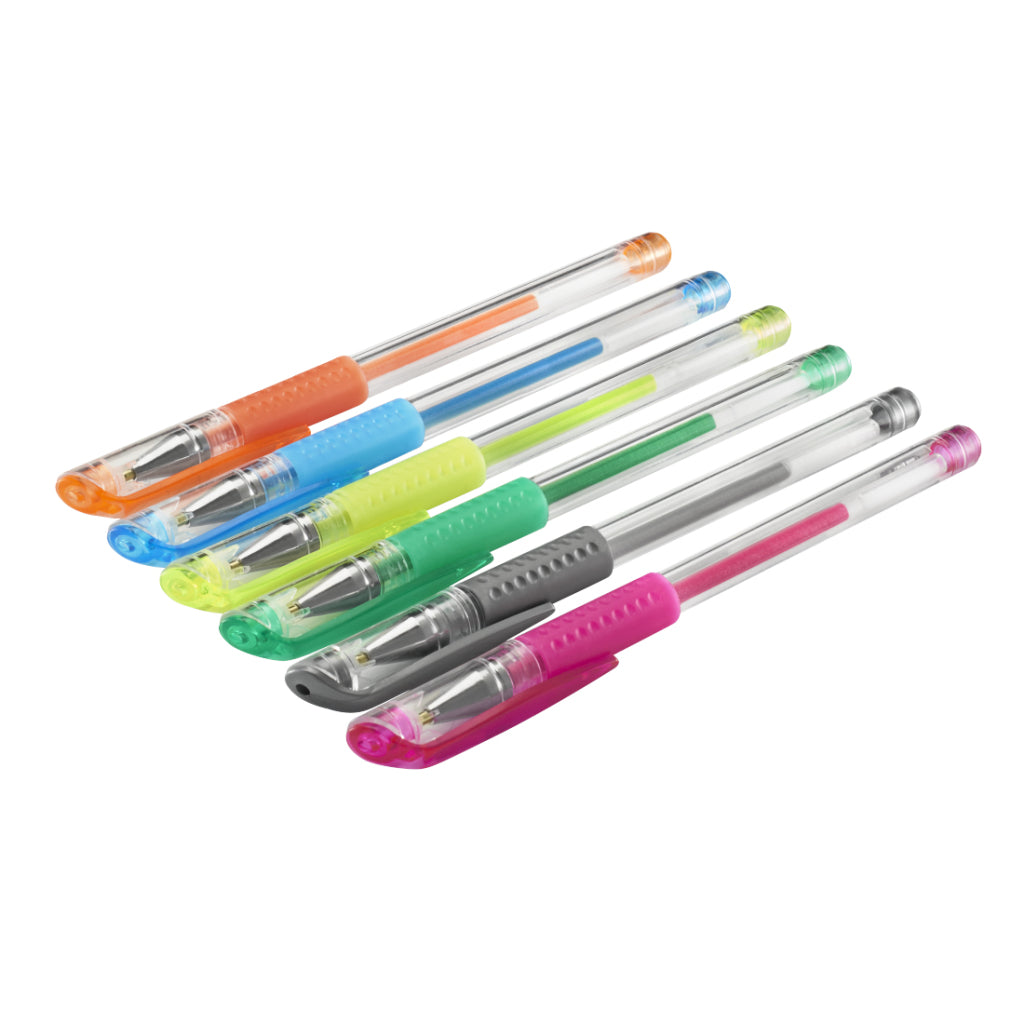 Hama Gel Pens - 6 Pieces - Assorted Colors
