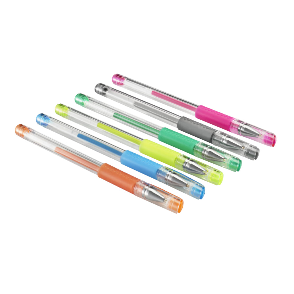 Hama Gel Pens - 6 Pieces - Assorted Colors