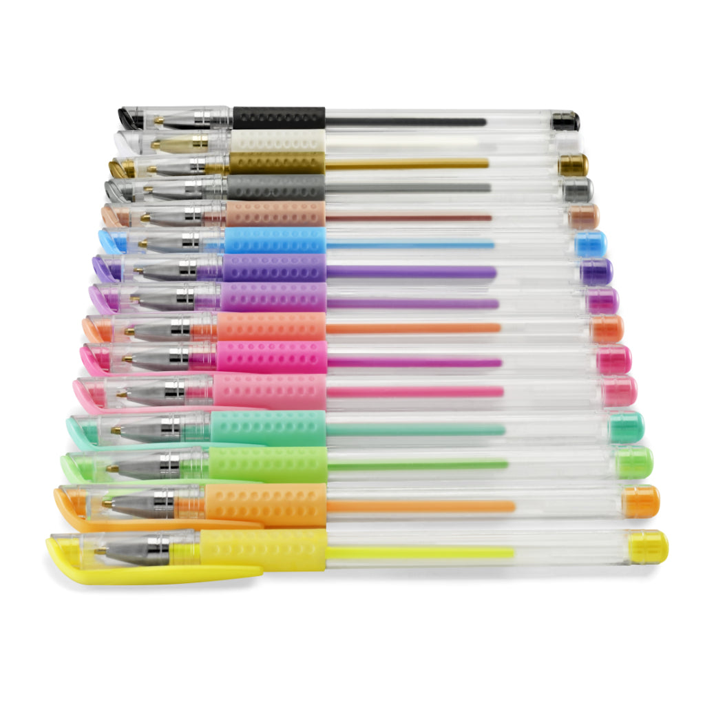 Hama Gel Pens Set of 15 Pastel & Classic