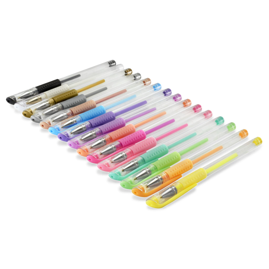 Hama Gel Pens Set of 15 Pastel & Classic