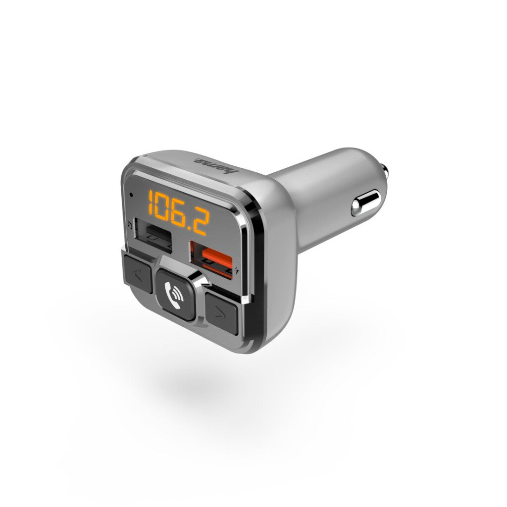Hama FM Transmitter with Bluetooth and Hands-Free Function