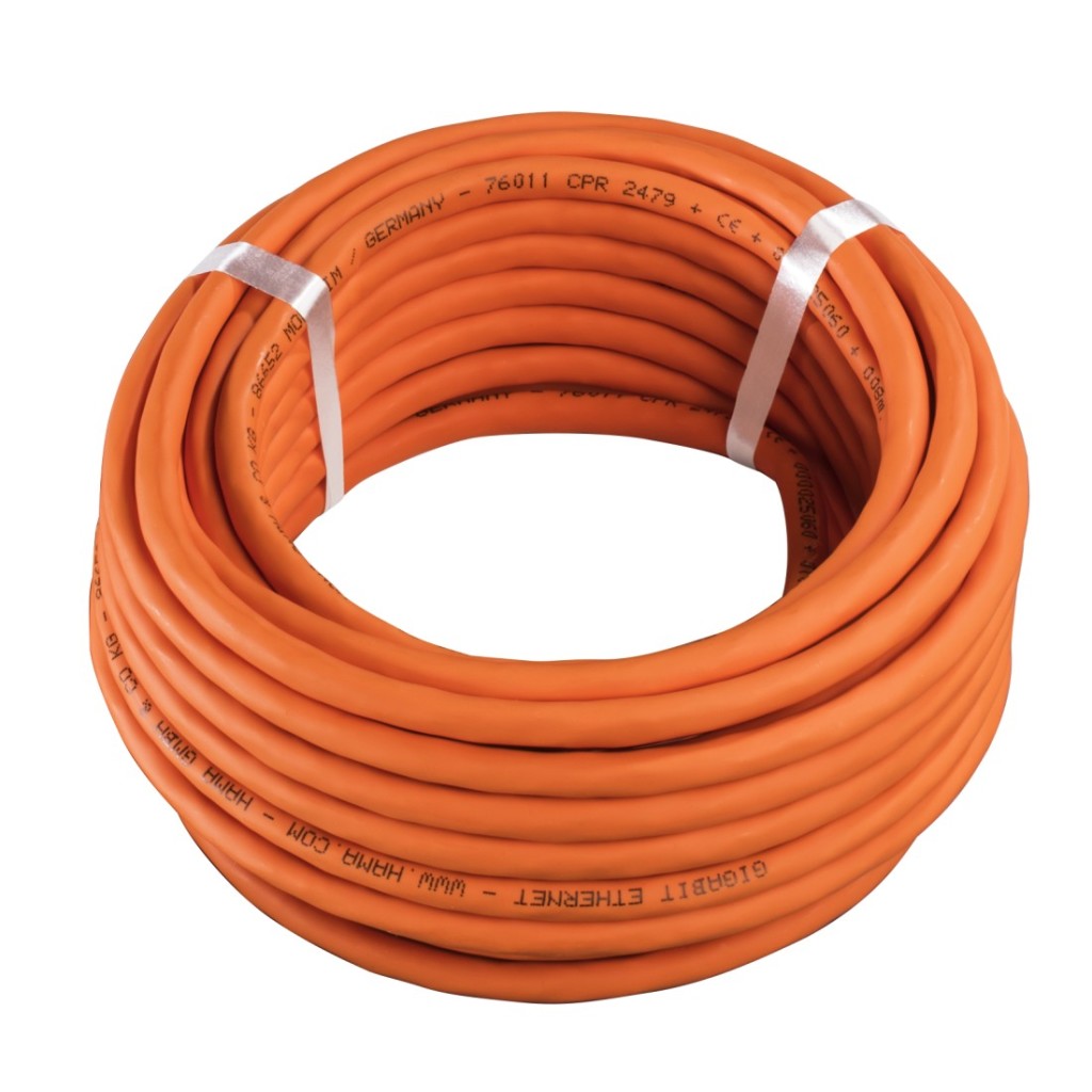 Hama CAT-7 Network Cable PIMF Copper Halogen-Free (LSZH) 10 M Roll