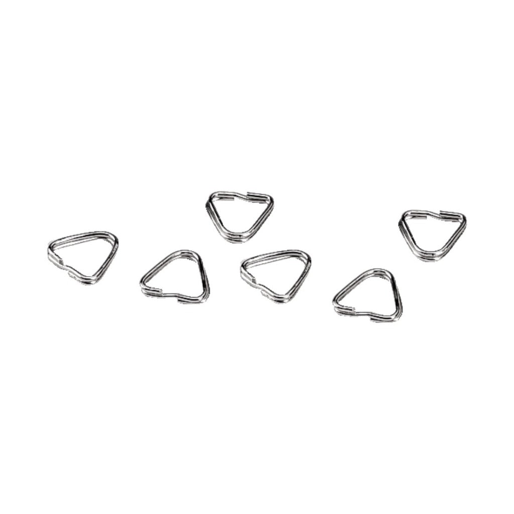 Hama Metal Ring Triangle 12 mm for Camera Straps - 6 Pieces