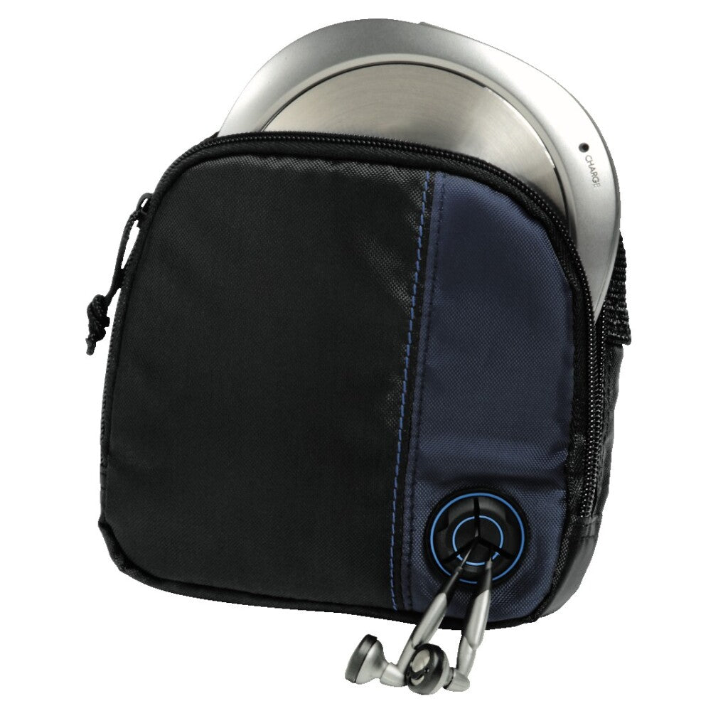 Hama CD Player Bag + 3 CDs Black/Blue