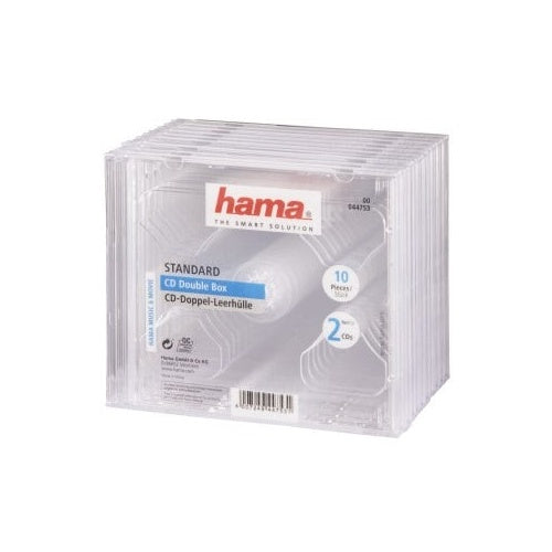Hama CD Dubbel Box Transpirant 10 Pak afbeelding 1