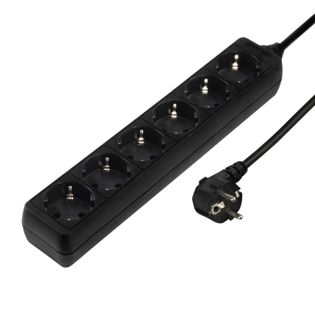 Hama 6-Way Ja.W.Cp.1.4 M Black