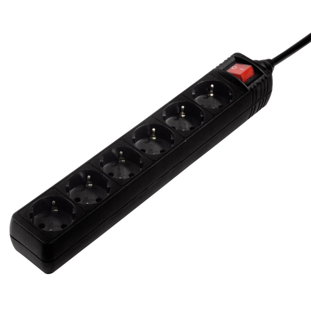 Hama 6-Way Ja.W.S.A.Ks.1.4 M Bk