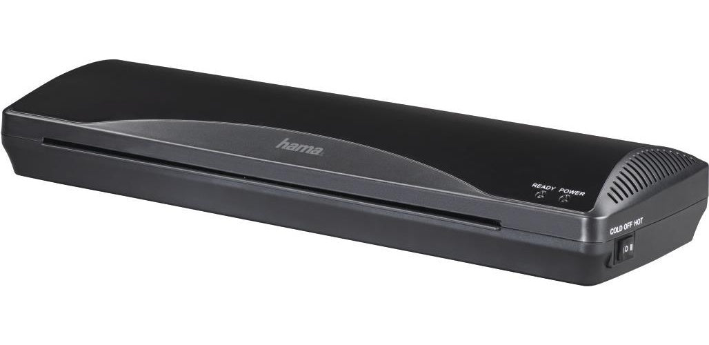 Hama 00050562 Laminiergerät Kalt-/Warmlaminator 250 mm/min Schwarz (00050562) afbeelding 1