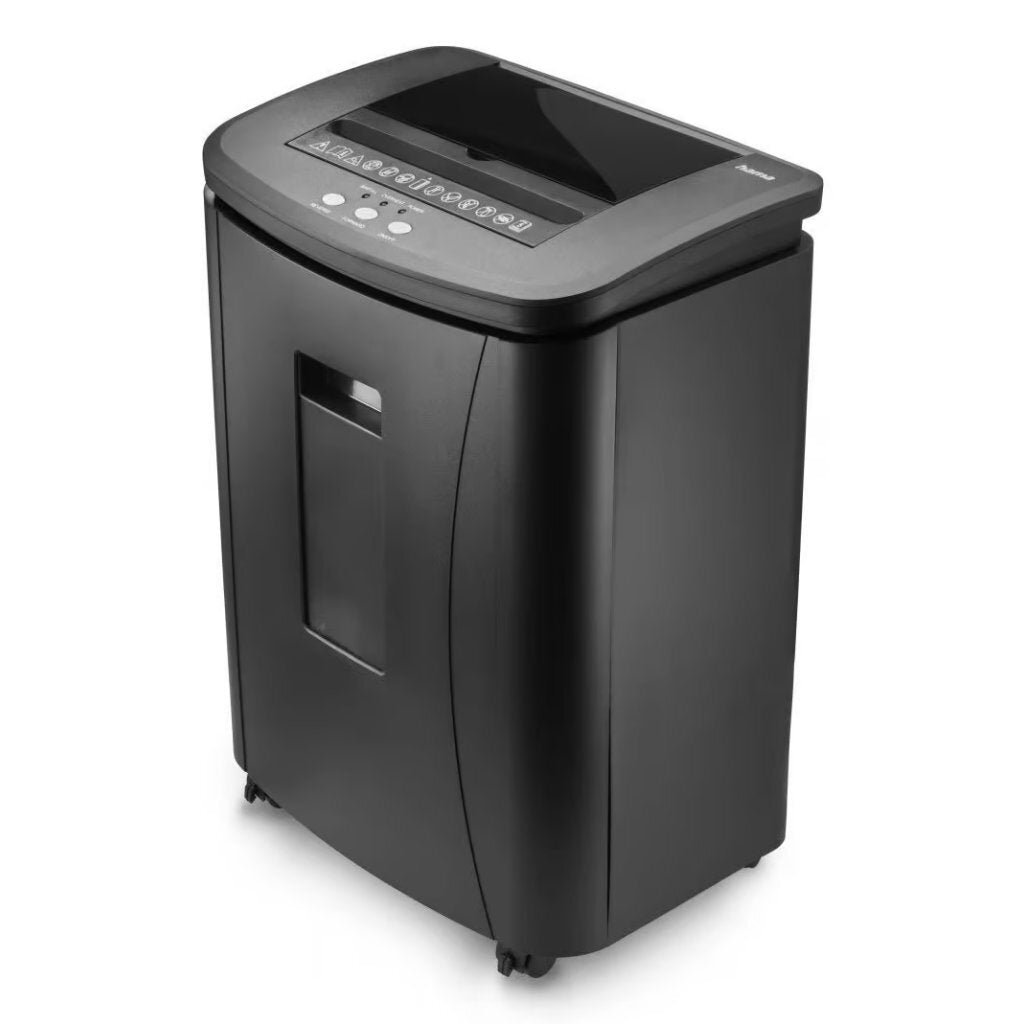 Hama Safe Auto M1200 Paper Shredder with Security Level P4 T4 E3 Black