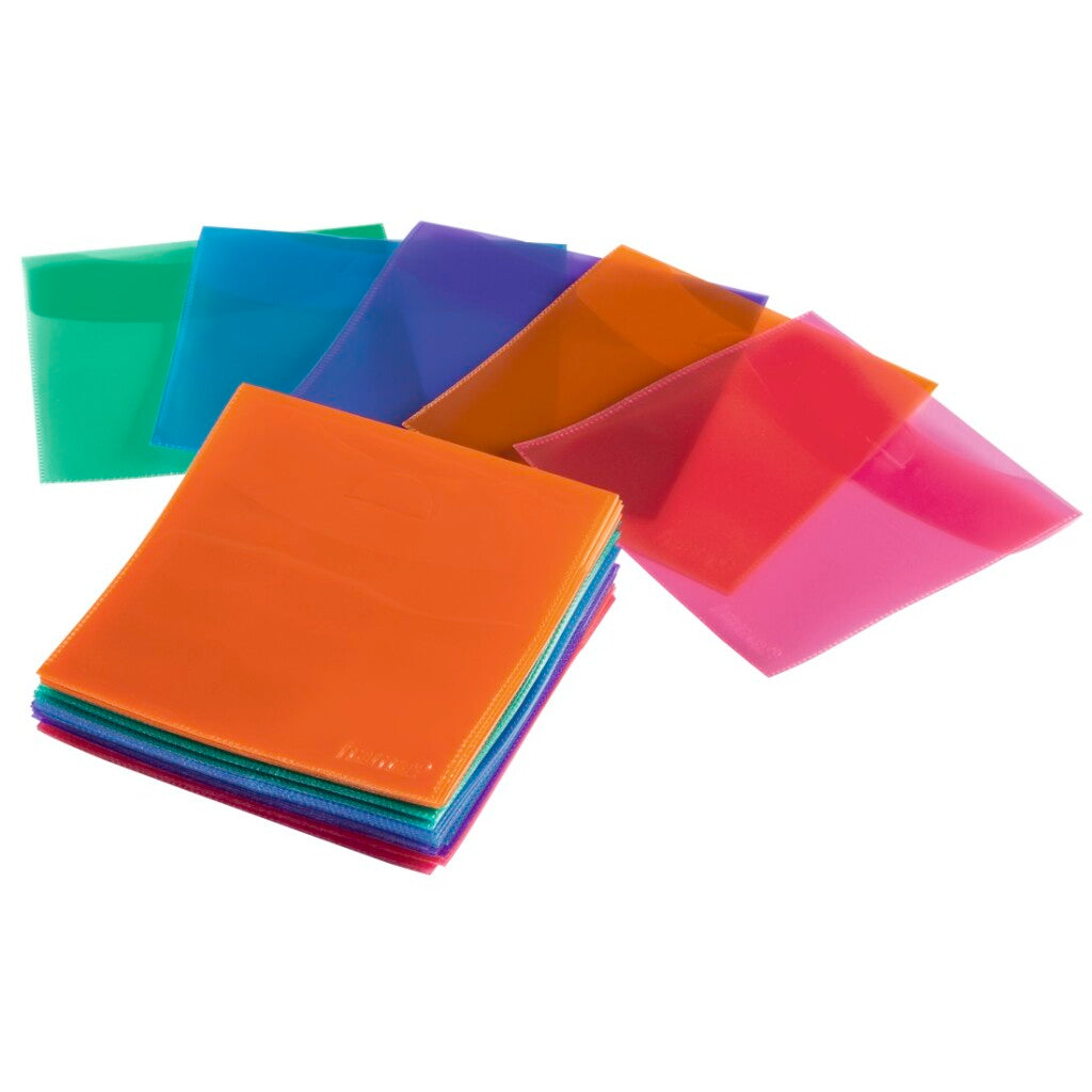 Hama CD/DVD Paper Sleeves 50-Pack Multicolor