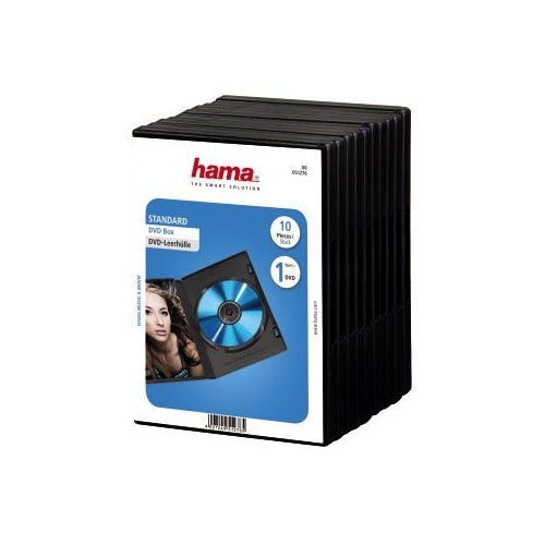 Hama DVD Box Zwart 10Pak afbeelding 1