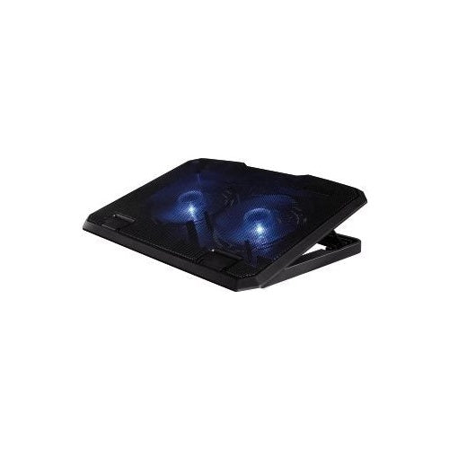 Hama | Notebook Stand 00053065 - Tiltable Cooling Stand With Fan | For Laptops Up To 17 Inch | Black Compact Design afbeelding 1