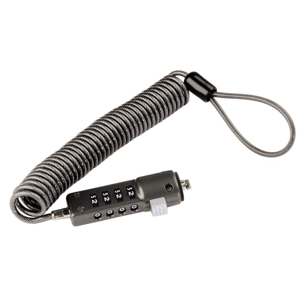 Hama Netbook Combination Lock Plastic Steel 4-Digit 100 cm Anthracite