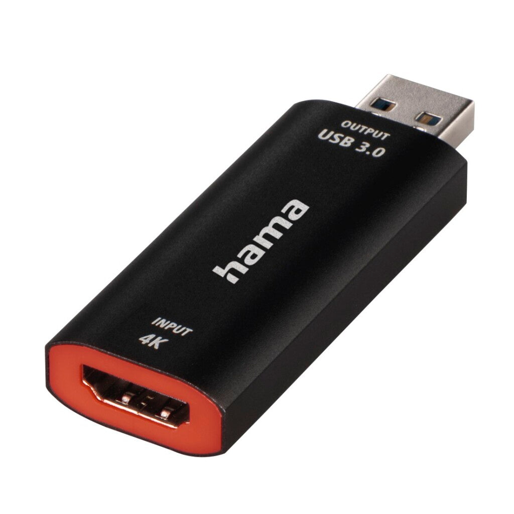 Hama Video Recording Stick USB Plug - HDMI Connection 4K
