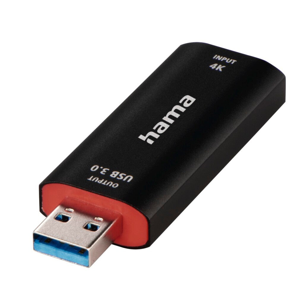 Hama Video Recording Stick USB Plug - HDMI Connection 4K
