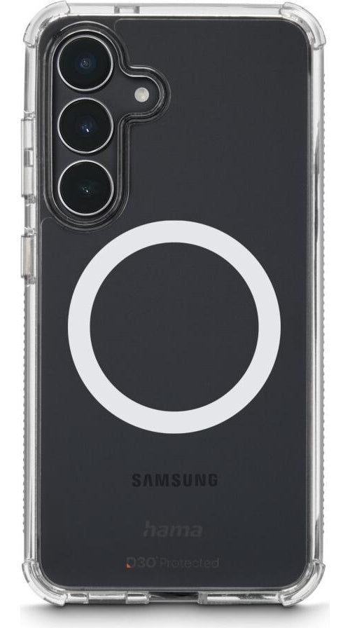 Hama Handyhülle Extreme Protect für Galaxy S25 FE, magnetisch, durchsichtig (00080442) afbeelding 1