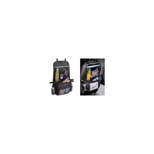 Hama Automotive Mobile Organizer mit Iso-Fach - Rücksitz Organizer zur Aufbewahrung von diversem Zubehör - Schwarz (83961) afbeelding 1