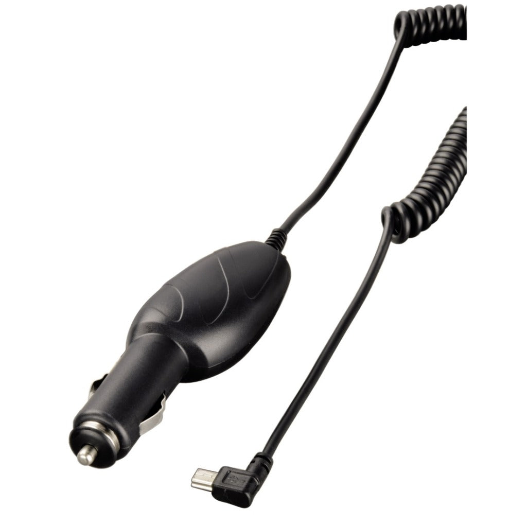 Hama Car Charger Navigation Mini USB 90° 12V 5V/1A Black