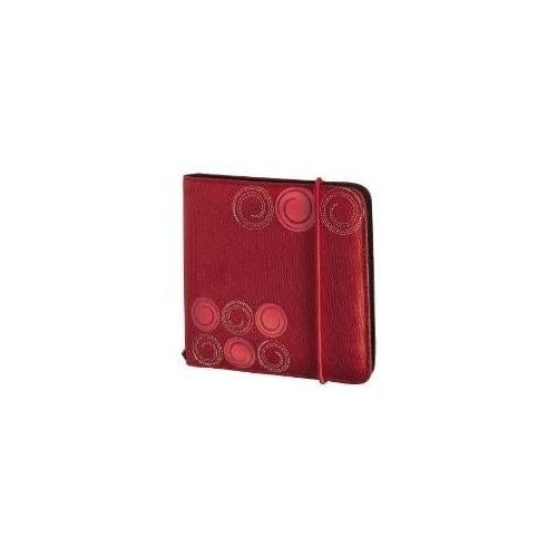 Hama CD/DVD Nylon Wallet "Up to Fashion" 24 - Tasche für CDs/DVDs - 24 CDs/DVDs - Nylon - red (095669) afbeelding 1