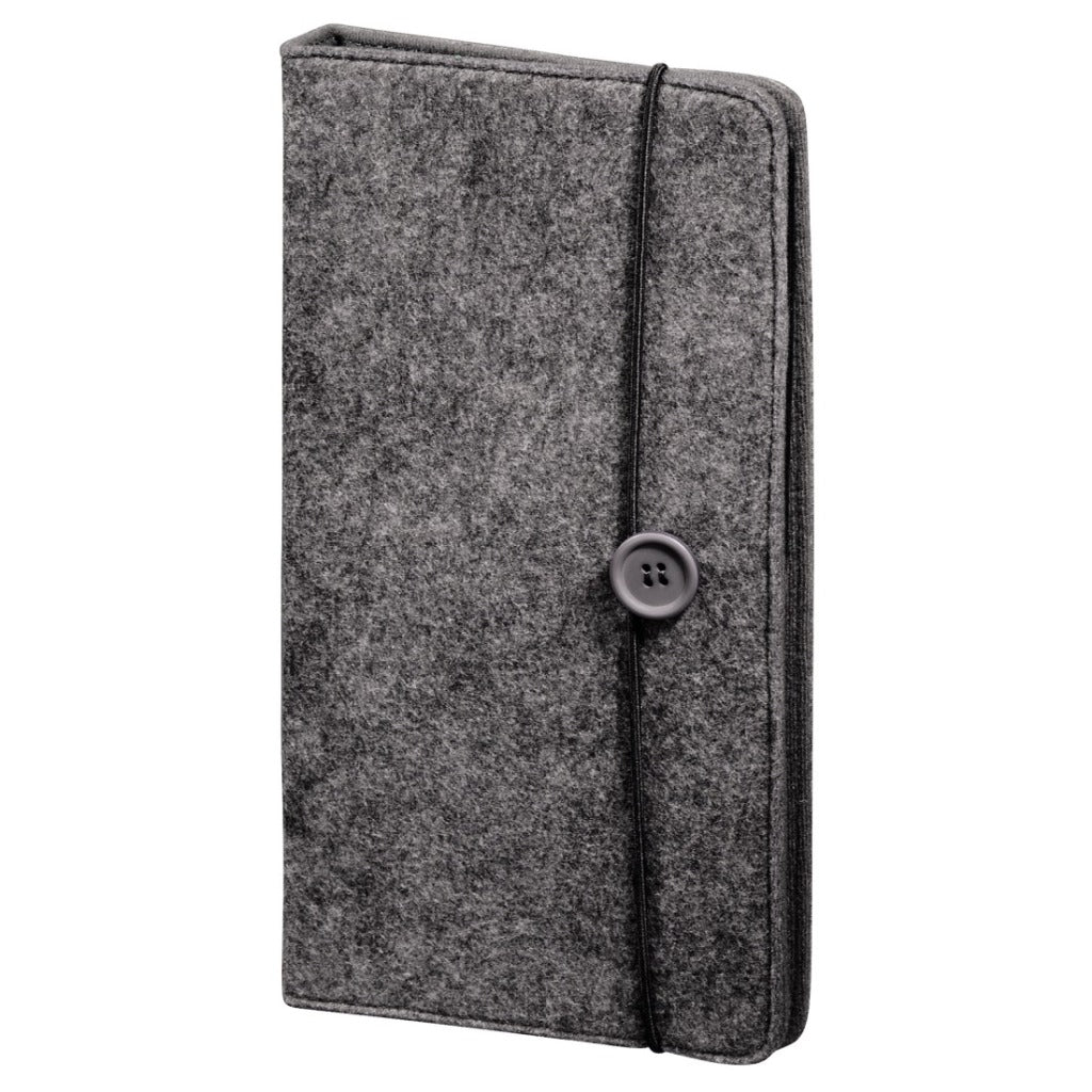 Hama Felt CD/DVD Wallet 48 Grey