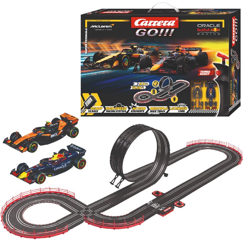 Carrera Go!!! Super Formula 1 Race Track Set - Realistic Racing Experience