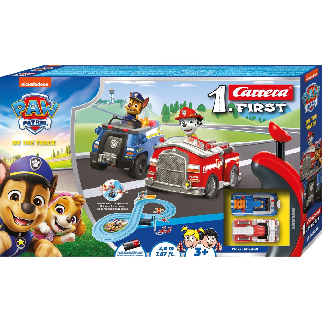 Carrera First Paw Patrol Race Track 240 cm