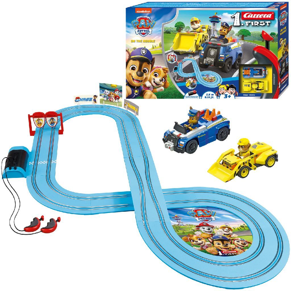 Carrera First Paw Patrol Double Race Track 290 cm